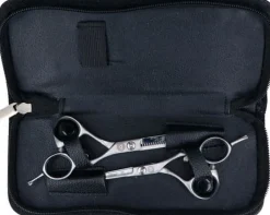 Eurostil - Flash Case 2 Cutting And Sculpting Scissors 5,5