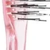 Eurostil - Large Double Height Pua Detangler Brush Pink - 21 cm
