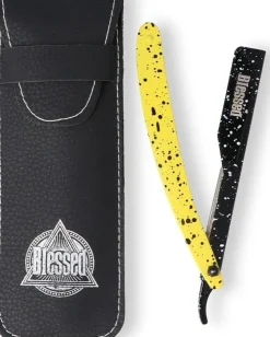 Eurostil Blessed Professional Razor Neon Black & Yellow