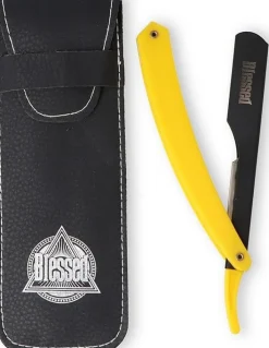Eurostil Blessed Yellow Plastic Handle Razor