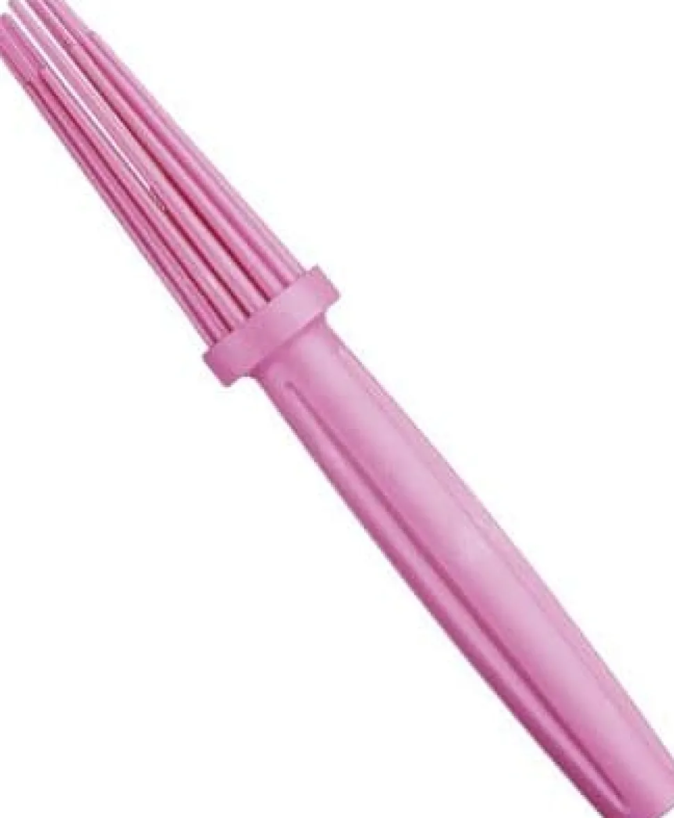 Eurostil Brush Plastic Curler Pink (U)