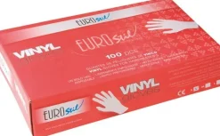 Eurostil Vinyl Gloves Medium - 100 Pcs