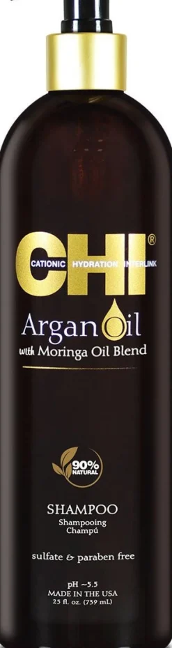 Farouk - CHI Argan Oil Moringa Oil Shampoo - 739 ml