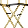 Gabbiano Aluminum Make Up Chair Gold