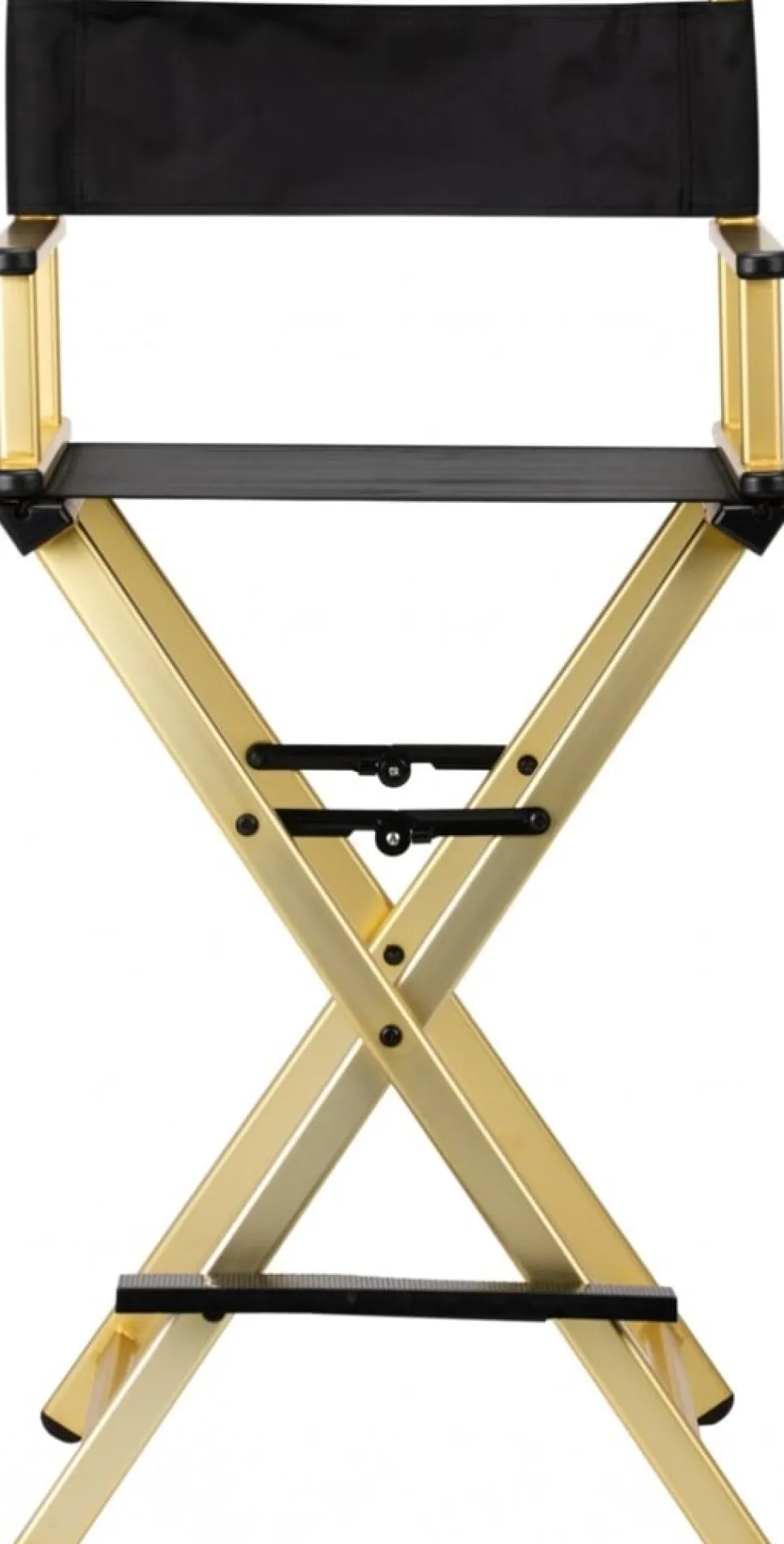 Gabbiano Aluminum Make Up Chair Gold