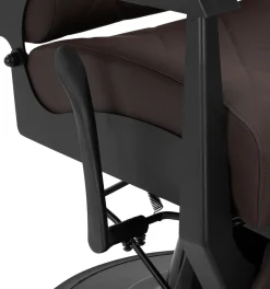 Gabbiano Barber Chair Bruno Brown & Black Frame