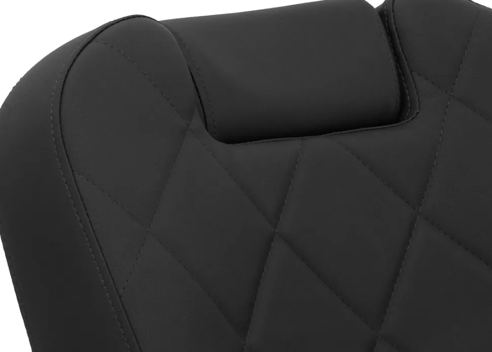 Gabbiano Barber Chair Bruno Black & Graphite Frame