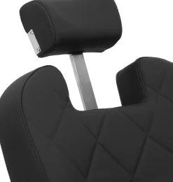 Gabbiano Barber Chair Bruno Black & Graphite Frame