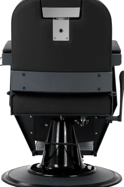 Gabbiano Barber Chair Bruno Black & Graphite Frame