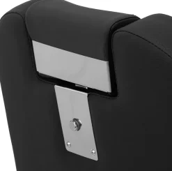 Gabbiano Barber Chair Bruno Black & Graphite Frame