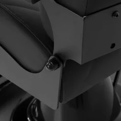 Gabbiano Barber Chair Bruno Black & Black Frame