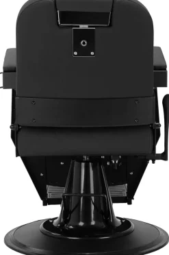 Gabbiano Barber Chair Bruno Black & Black Frame