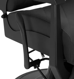 Gabbiano Barber Chair Bruno Black & Black Frame