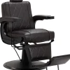 Gabbiano Barber Chair Dark Brown BM88066B