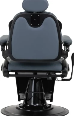 Gabbiano Barber Chair Francesco Black Graphite