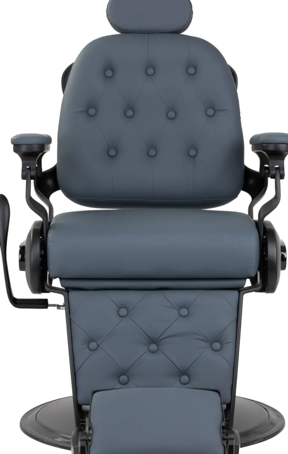 Gabbiano Barber Chair Francesco Black Graphite