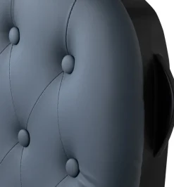 Gabbiano Barber Chair Francesco Black Graphite