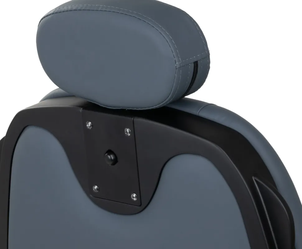 Gabbiano Barber Chair Francesco Black Graphite