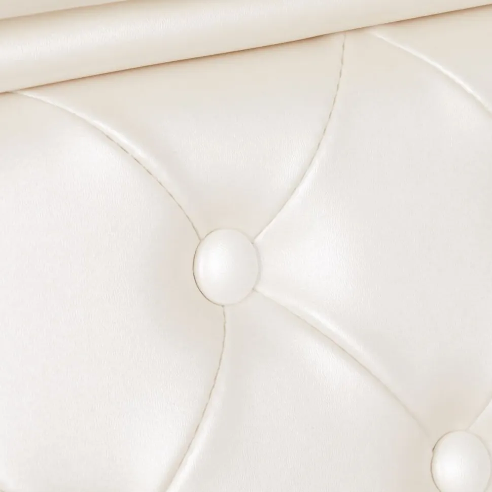 Gabbiano Barber Chair Francesco Gold White