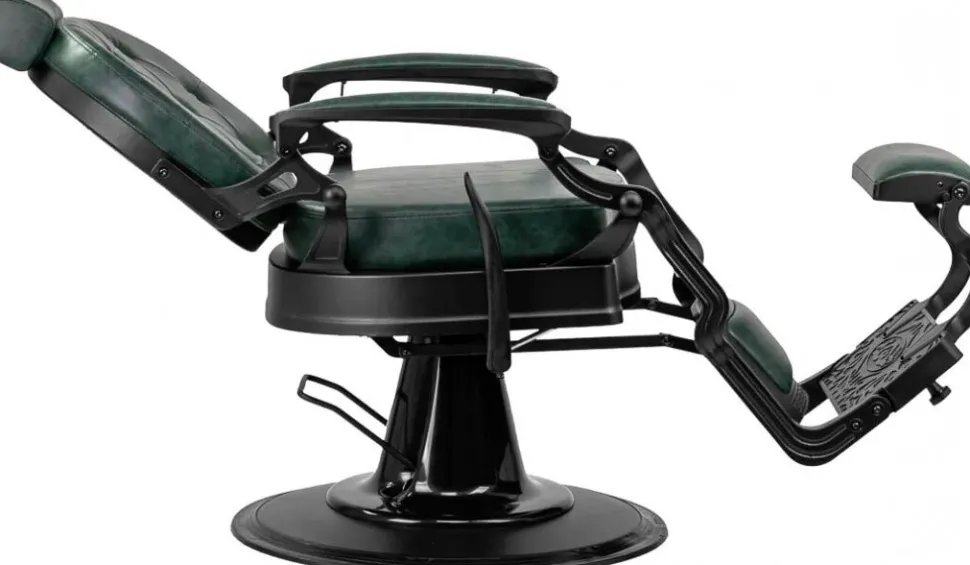 Gabbiano Barber Chair President Green-Black
