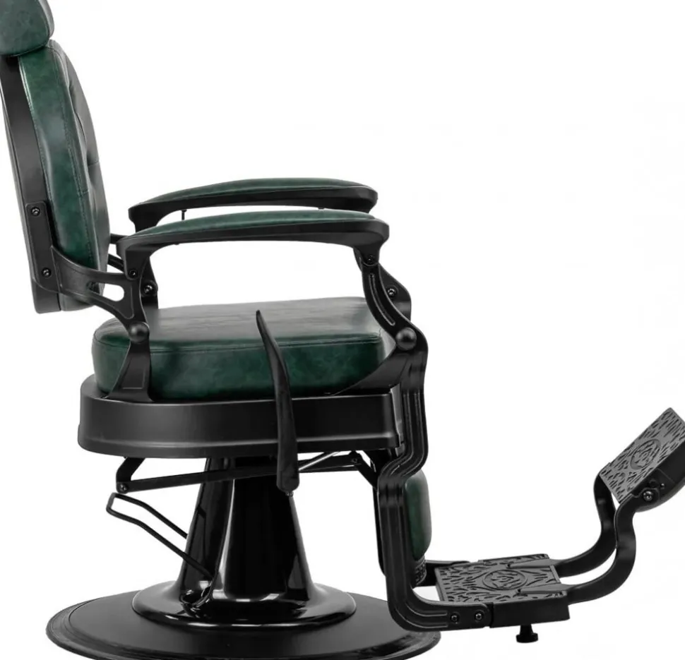 Gabbiano Barber Chair President Green-Black