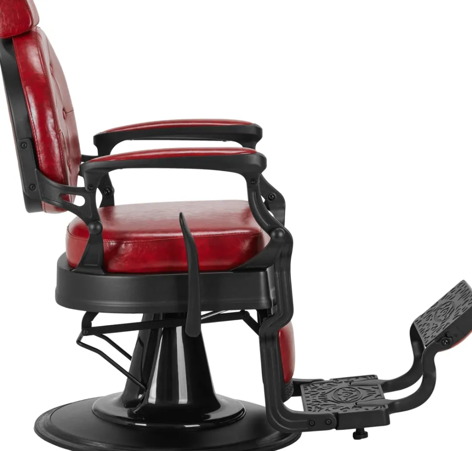 Gabbiano Barber Chair President Red