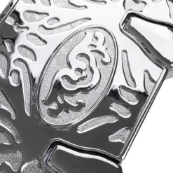 Gabbiano Barber Chair President Green-Chrome