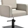 Gabbiano Bilbao Hairdressing Chair - Gray Beige