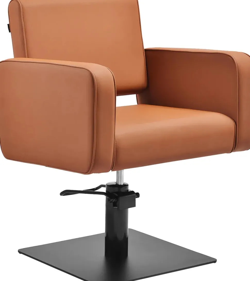 Gabbiano Bilbao Hairdressing Chair - Brown