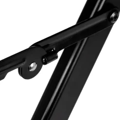 Gabbiano Black Aluminum Make Up Chair