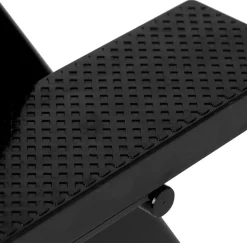 Gabbiano Black Aluminum Make Up Chair