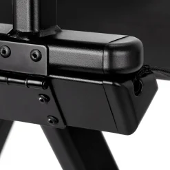 Gabbiano Black Aluminum Make Up Chair