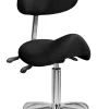 Gabbiano Cosmetic Stool Giovanni Black