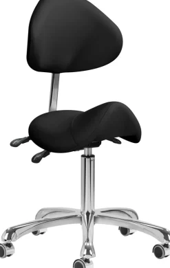 Gabbiano Cosmetic Stool Giovanni Black