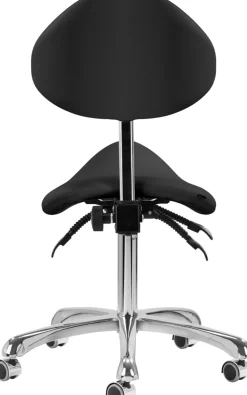 Gabbiano Cosmetic Stool Giovanni Black
