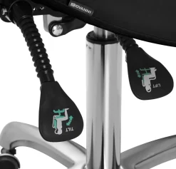 Gabbiano Cosmetic Stool Giovanni Black