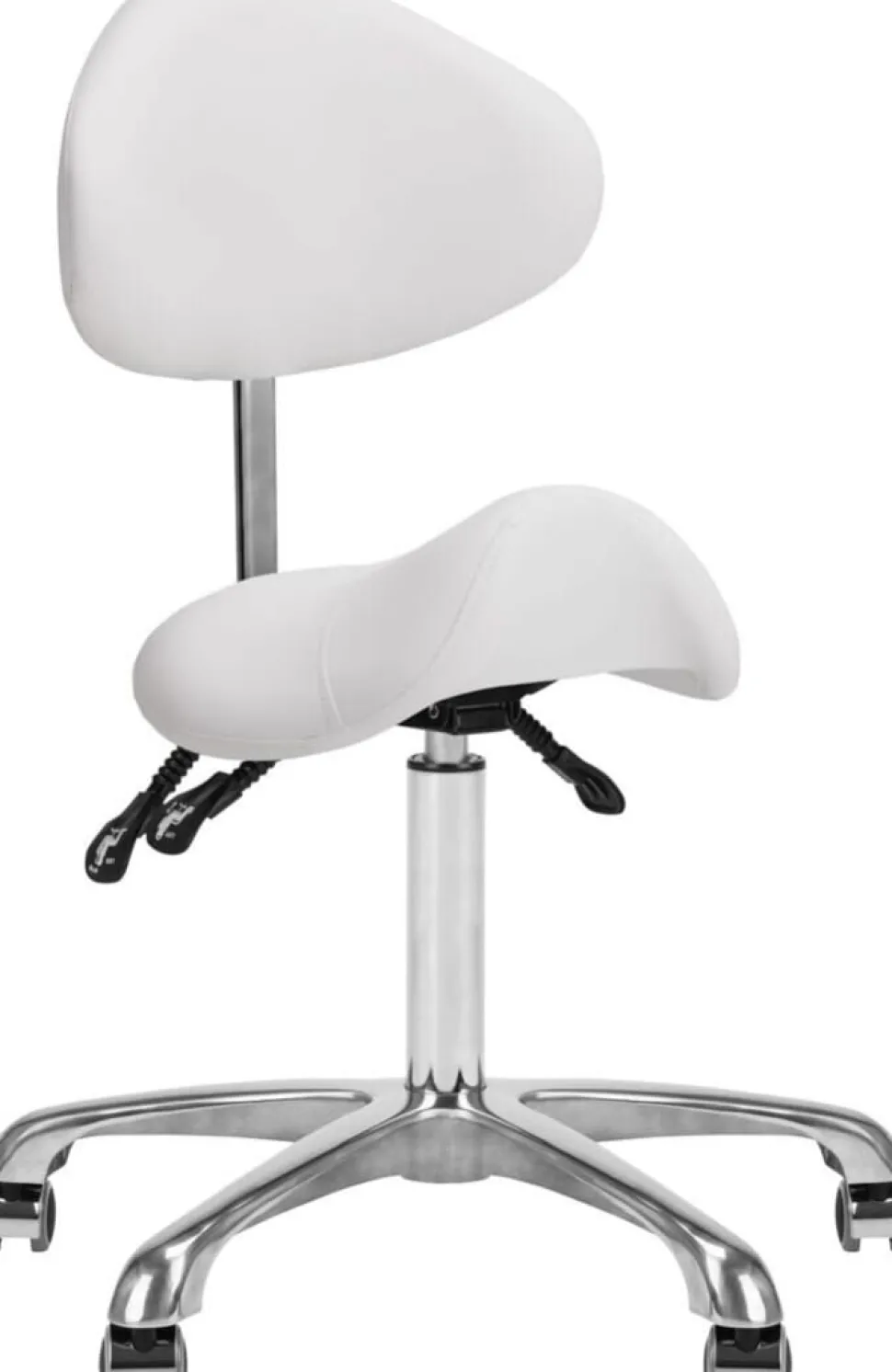 Gabbiano Cosmetic Stool Giovanni White