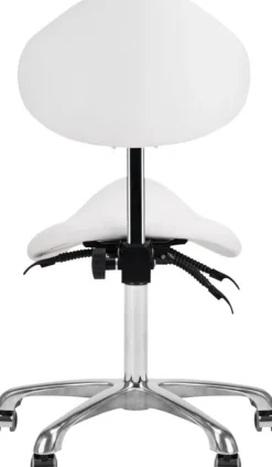 Gabbiano Cosmetic Stool Giovanni White