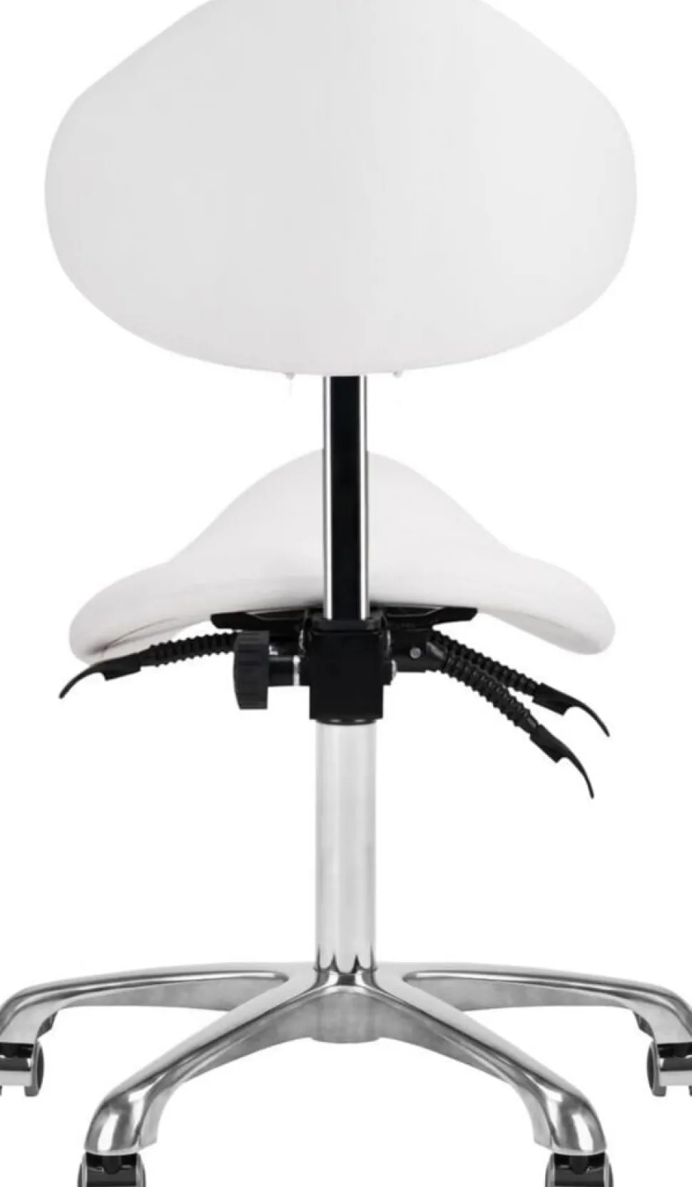 Gabbiano Cosmetic Stool Giovanni White