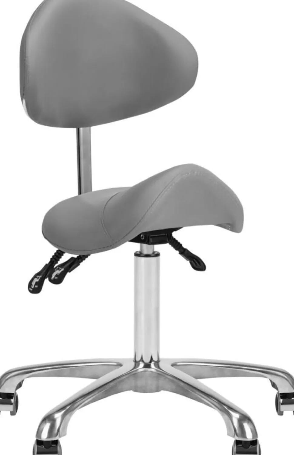 Gabbiano Cosmetic Stool Giovanni Grey