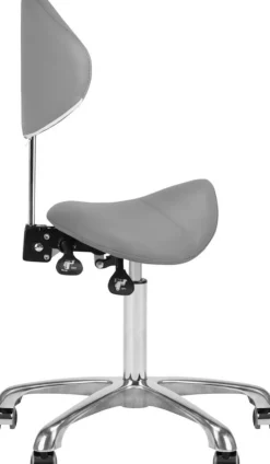 Gabbiano Cosmetic Stool Giovanni Grey