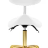 Gabbiano Cosmetic Stool Giovanni White Gold