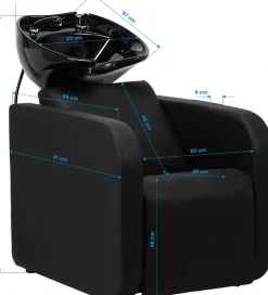 Gabbiano Electric Sylvia Hairdressing Wash Station