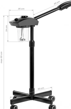Gabbiano Giovanni Vapozon D-20 Black 750 Watt