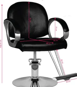 Gabbiano Hair system Barber Chair Hs00 Black