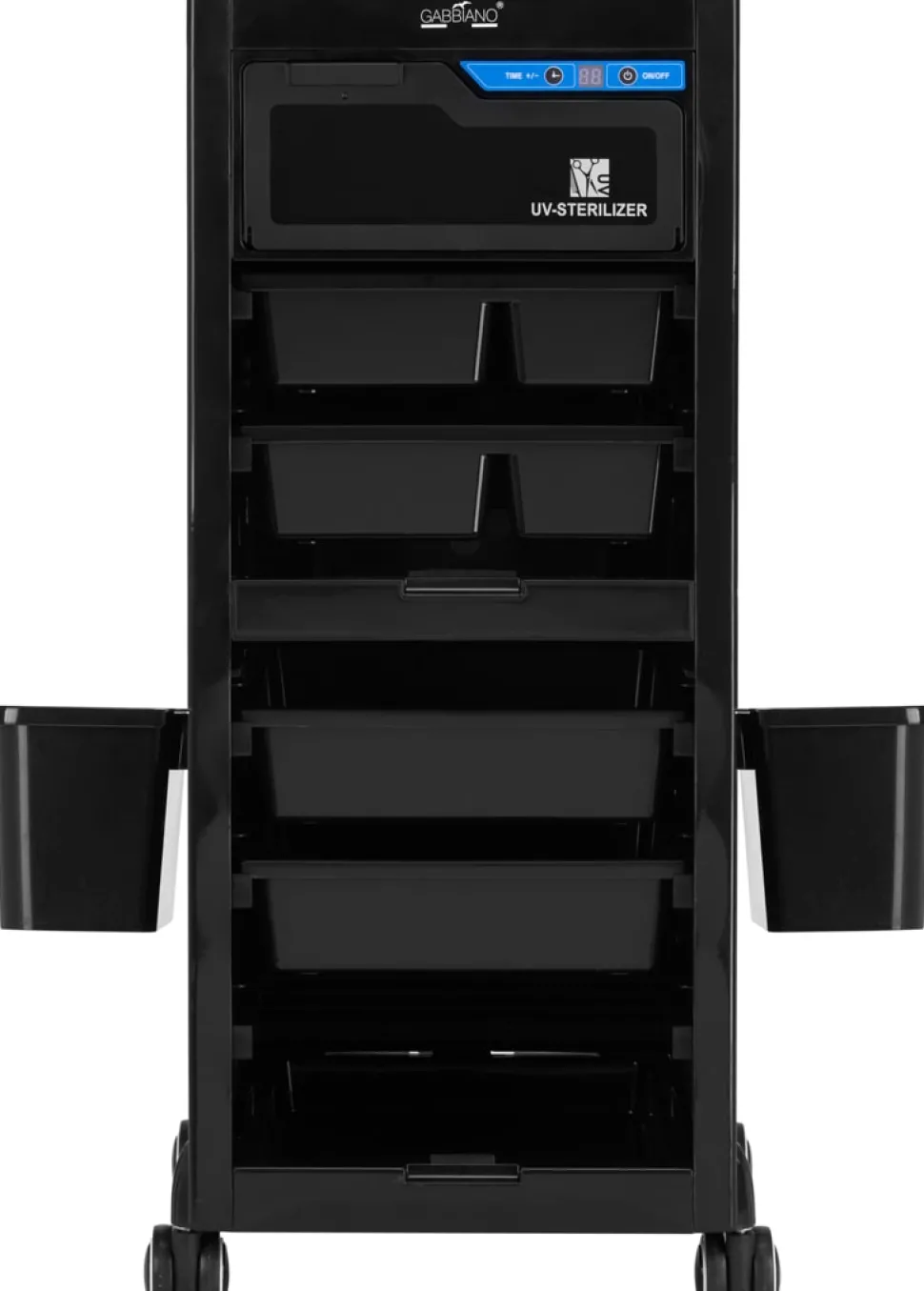 Gabbiano Hairdresser Helper With UV Sterilizer Black