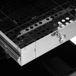 Gabbiano Hairdresser Helper With UV Sterilizer Black