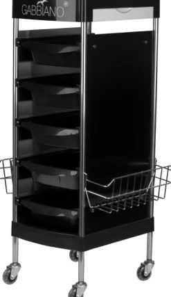 Gabbiano Hairdresser Helper Black fx11e