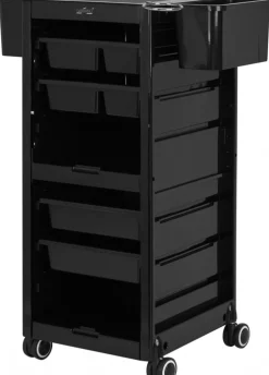 Gabbiano Hairdresser Helper Black 68B