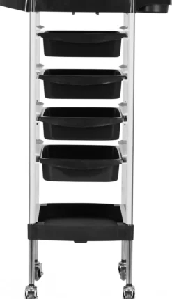 Gabbiano Hairdresser Trolley White Graphics